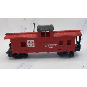Tyco HO Scale Red Santa Fe A.T.S.F. 7240 Caboose
